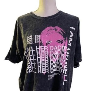 Call Her Daddy Alex Cooper Podcast I Am Unwell Acid Wash T Shirt XL